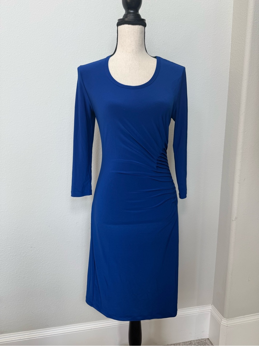 Philosophy Royal Blue Long Sleeve Cocktail Dress